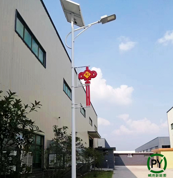 LED中国结路灯杆挂件